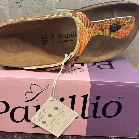 Birkenstock Papillio Unisex Gizeh Birko-Flor African Wax Gold Gizeh size 43 - Picture 7 of 7